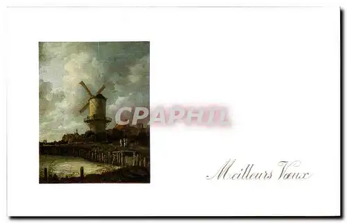 Cartes postales moderne Meilleurs Veux windmill Moulin