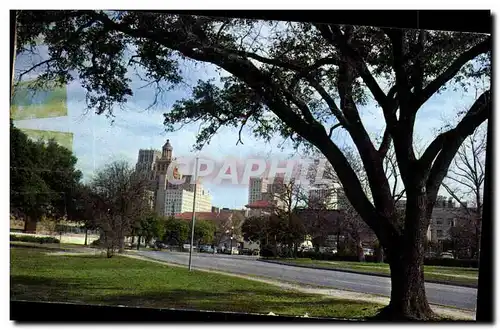 Ansichtskarte AK Skyline of houston from sam houston park houston texas