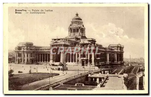 Cartes postales Bruxelles palais de justica