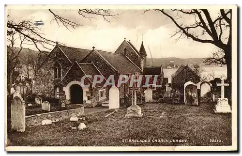 Cartes postales St Brelades church jersev