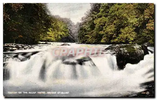 Cartes postales Rapids On The Allan Water Bridge Of Allan
