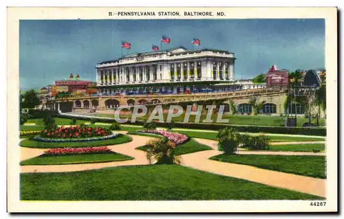 Cartes postales Pennsylvania Station Baltimore