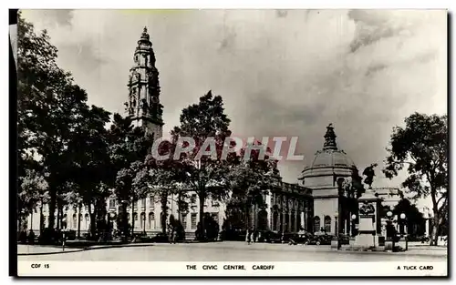 Cartes postales The Civic Centre Cardiff