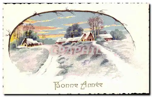 Cartes postales Fantaisie Bonne annee