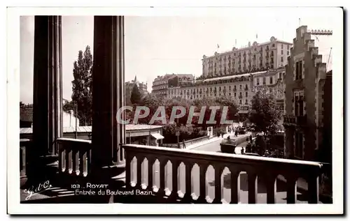 Cartes postales Royat Entree du Boulevard Bazin