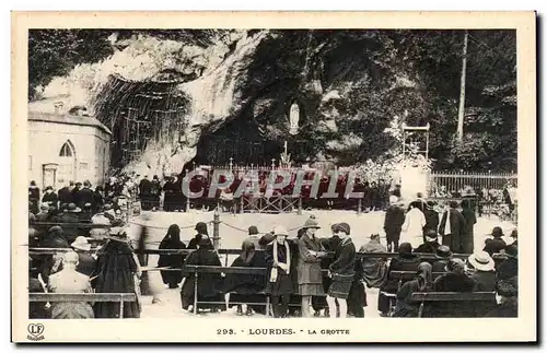 Cartes postales Lourdes La Grotte