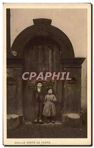 Cartes postales Vieille Porte de Ferme Dornach Enfants