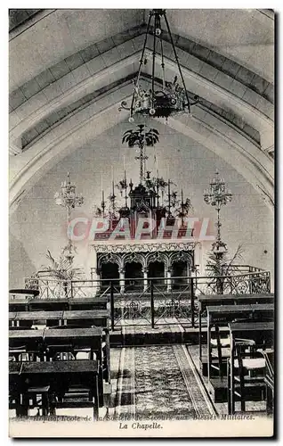 Cartes postales La Chapelle Hopital Ecole de la societe de Secours aux blesses militaires Paris Militaria