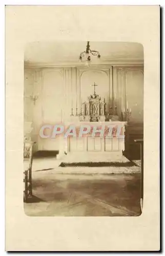 CARTE PHOTO Autel Religion