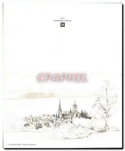 Cartes postales Meilleurs Voeux Lausanne