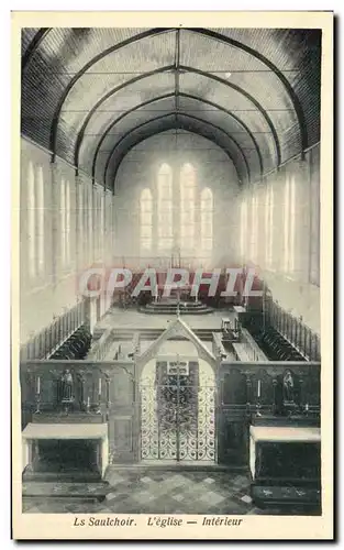 Cartes postales Le Saulchoir L&#39eglise Interieur