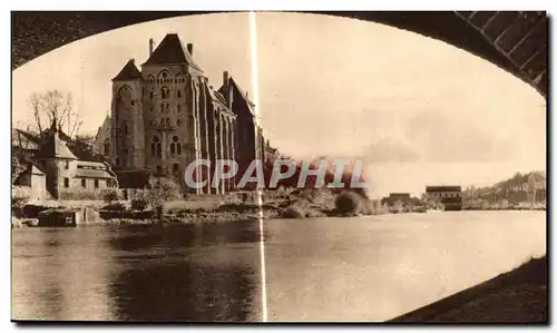 Cartes postales L&#39Abbaye De Solesmes Vue sous le Pont