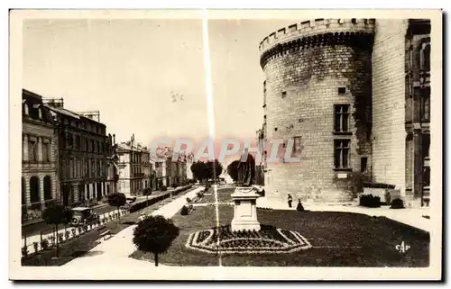 Cartes postales Angouleme perspective des jard de I&#39Hotel de Ville