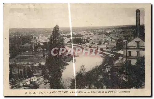 Cartes postales Angouleme La Vallee de la Charente et le Port de I'Houmeau