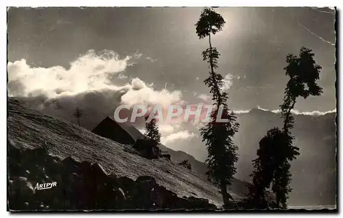 Cartes postales Bareges Crepuscule au plateau de lumiere