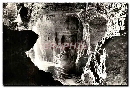 Ansichtskarte AK Les Grottes De La Blame Sortie des Grottes