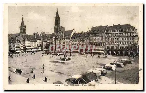 Cartes postales Strasbourg Place Kleber