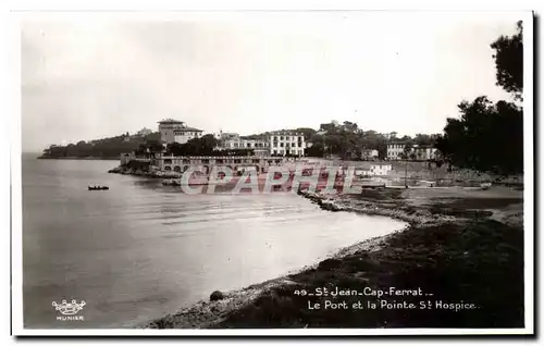 Cartes postales St Jean Cap Ferrat Le Port et la Pointe St Hospice