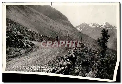 Ansichtskarte AK Saint Christophe en Oisans Aselle Tete des Fetoules