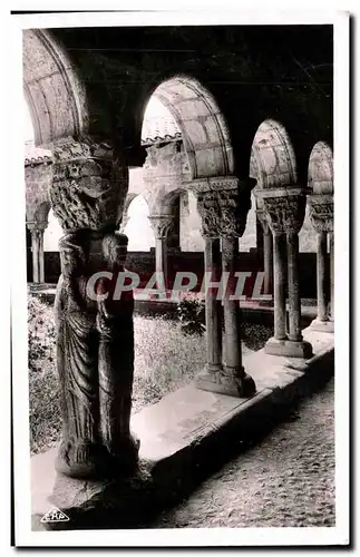 Ansichtskarte AK St Bertrand de Comminges (Hte Garnonne) La Cathedrale Cloitre Pilier des quatre Evangelistes