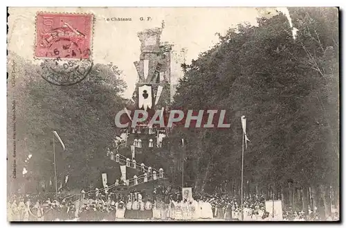 Cartes postales Lisieux le chateau