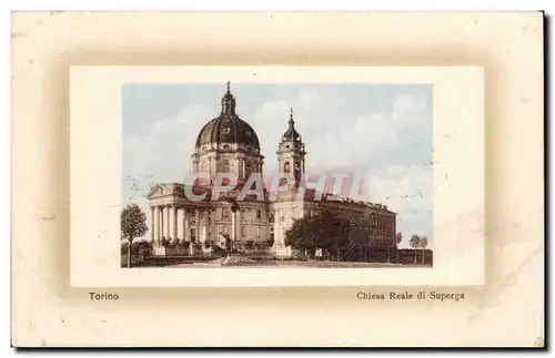 Cartes postales Torino Chiesa Reale di Superga