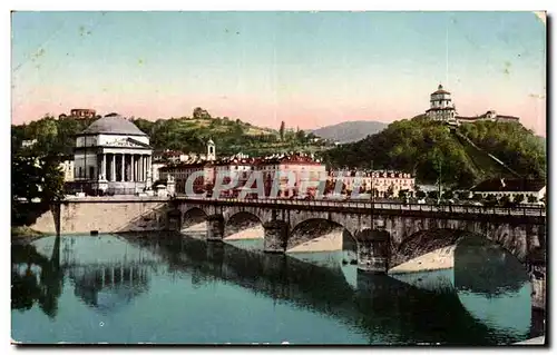 Cartes postales Torino Monte dei Cappuccini Chiesa Gran Madre di Dio