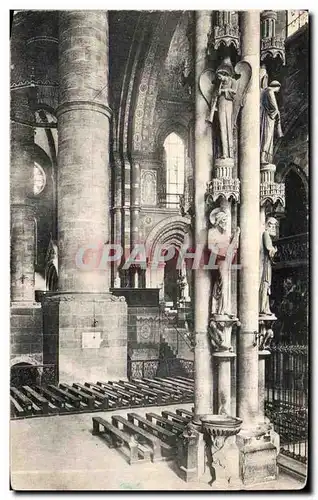 Cartes postales Strasbourg Transept Sud et colonne des anges