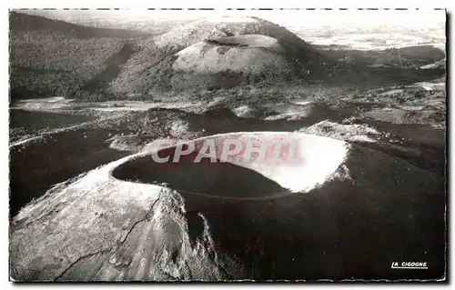 Ansichtskarte AK En avion sur la Chaine des Domes le Puy de Pariou