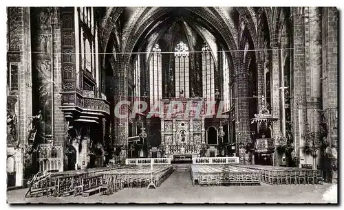 Cartes postales Perpignan Interieur de la Cathedrale