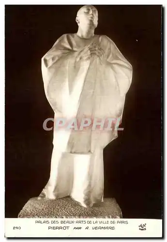Cartes postales Palais des Beaux Arts de la Ville de Paris Pierrot Par A Vermarre
