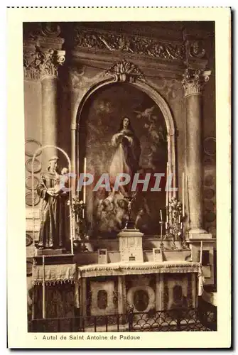 Cartes postales Autel de Saint Antoine de Padoue