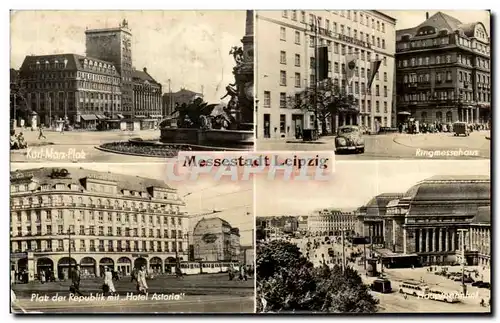 Cartes postales Messestadt Leipzig