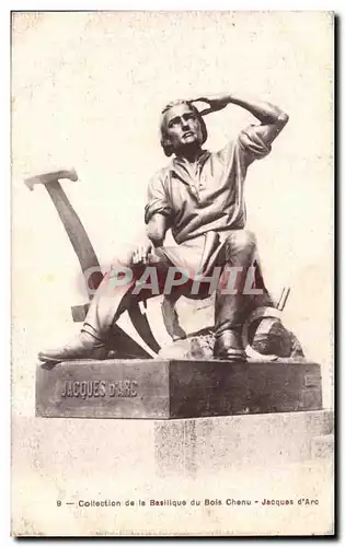 Cartes postales Collection de la Basilique du Bois Chenu Jaoques d&#39Arc