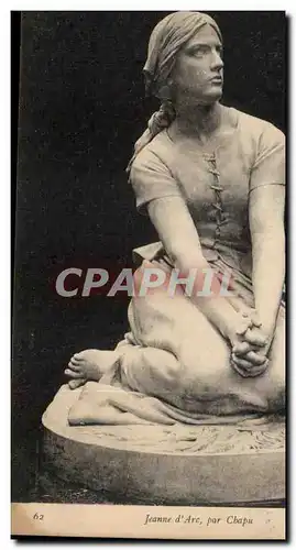 Cartes postales Jeanne d&#39Arc Par Chapu