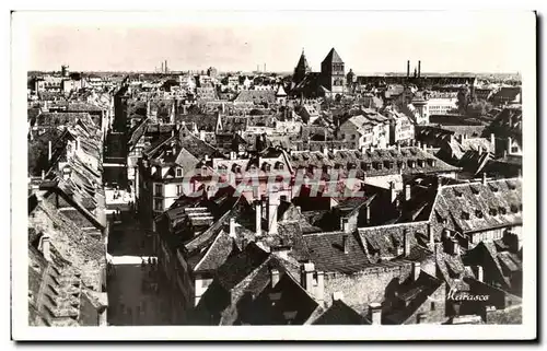 Cartes postales Strasbourg Panorama Eglise St Thomas