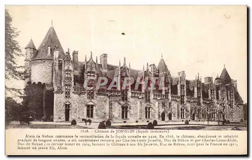 Cartes postales Chateau de Josselin