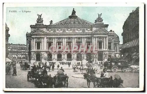 Cartes postales Paris l&#39opera