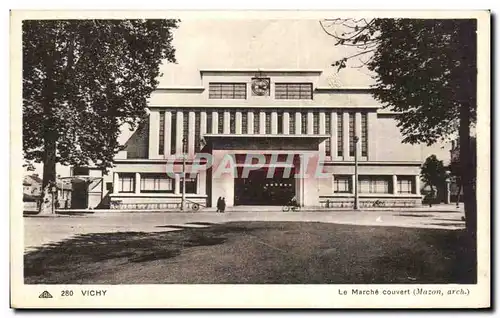 Cartes postales Vichy le marche couvert