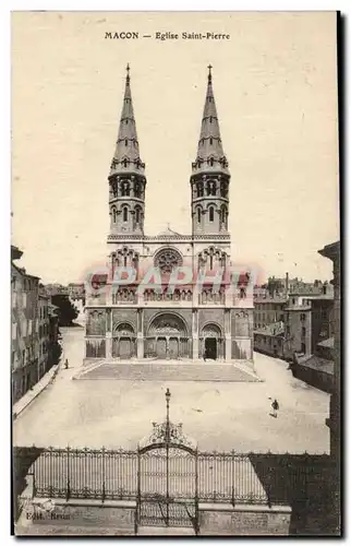 Cartes postales Macon Eglise Saint Pierre