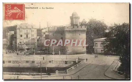 Cartes postales Perpignan Le Castillet