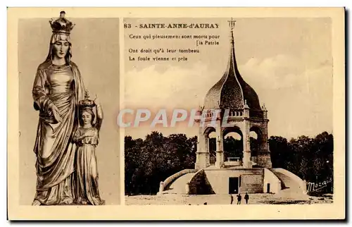 Cartes postales Sainte Anne d'Auray