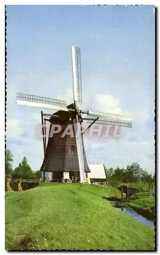 Ansichtskarte AK Hollandse Molen Hollandische Muhie Dutch Windmill Moulin a Vent