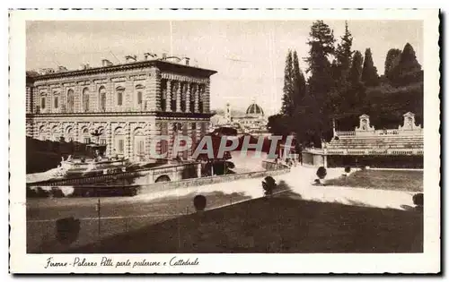 Cartes postales Firenze palazzo pitte parle partercore e cattedrale