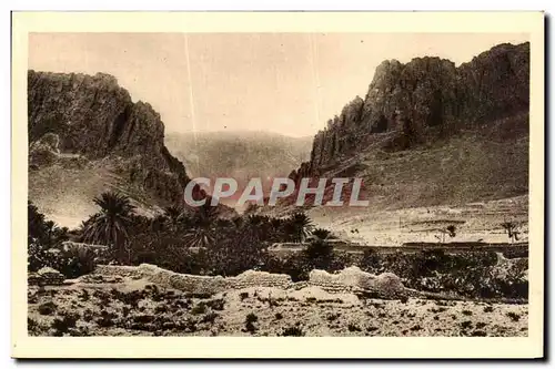 Ansichtskarte AK El Kantara les gorges vues de loin Algerie