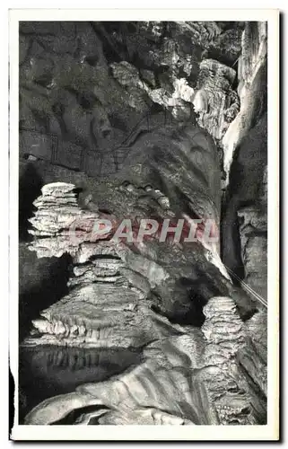 Cartes postales Le lot illustre padirac lac suspendu et grand dome