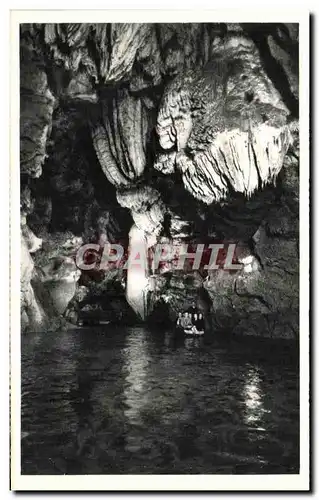 Cartes postales Le lot illustre padirac le lac de la pluie