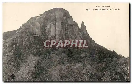 Cartes postales L&#39auvergne mont dore le capucin