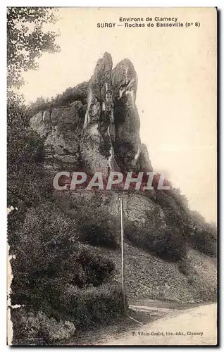 Ansichtskarte AK Environs de clamecy surgy roches de basseville