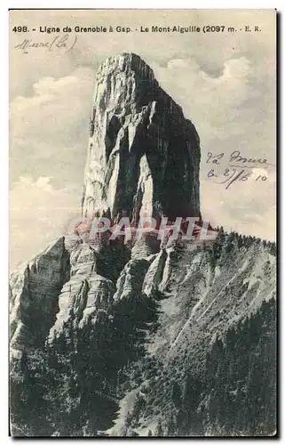 Cartes postales Ligne de grenoble a gap le mont aiguille